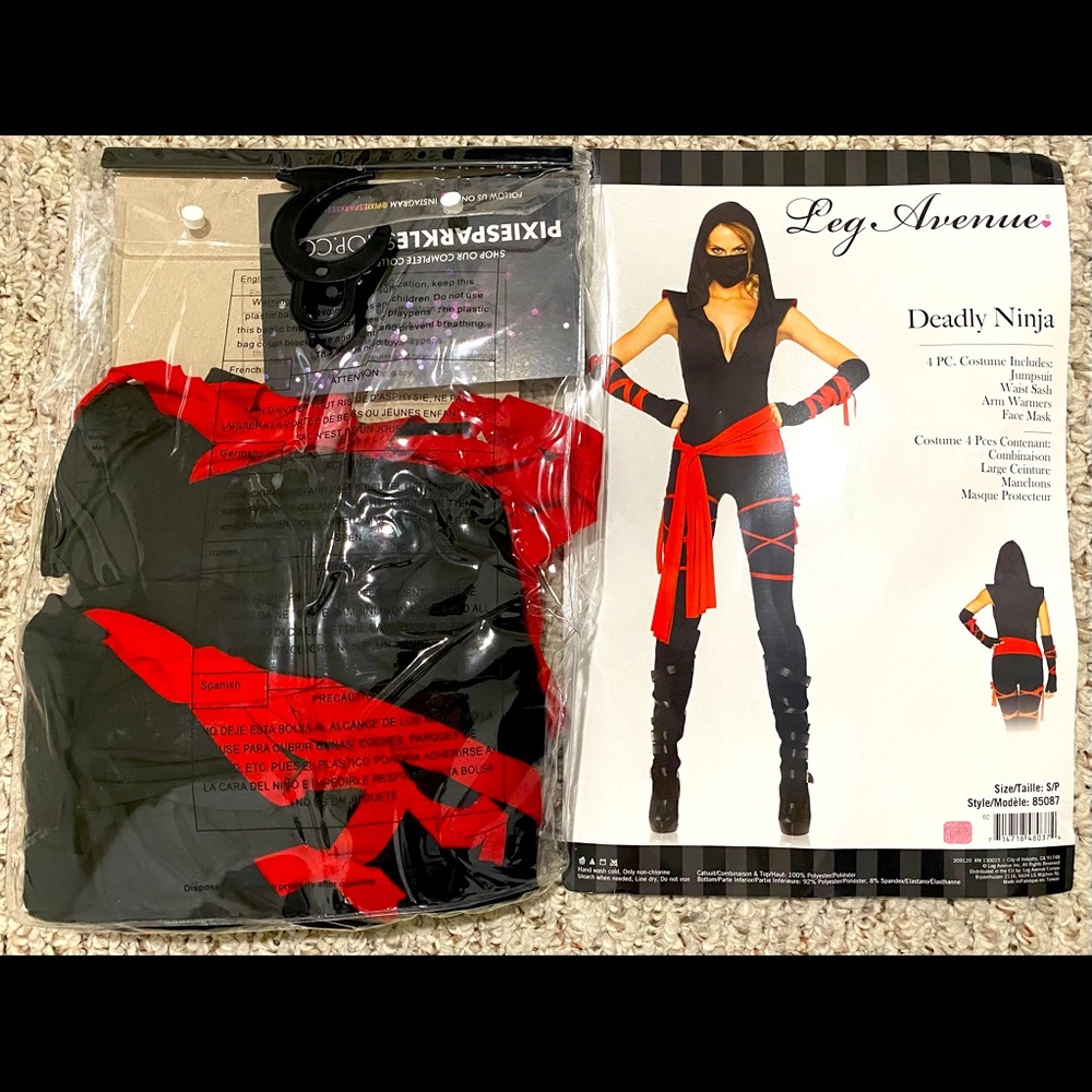 Sexy Ninja Costume - Leg Avenue